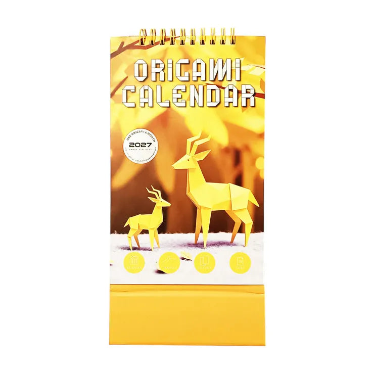2027 Desk Calendar 130x208mm 12 Sheets (design may vary)