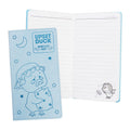 Upset Duck Padded Notebook NT-80B9377-B 95x180mm 80 Sheets Blue Thermal PU