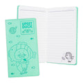 Upset Duck Padded Notebook NT-80B9377-C 95x180mm 80 Sheets Green Thermal PU