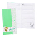 Pitenaught Soft Journal NT-80B9391-B 95X180mm 80 Sheets Green Foil Stamp
