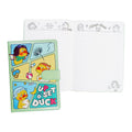 Upset Duck Padded Notebook NT-80B9393-A 149x210mm 96 Sheets Green With Magnetic Flap