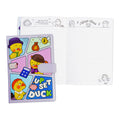 Upset Duck Padded Notebook NT-80B9393-C 149x210mm 96 Sheets Blue With Magnetic Flap