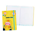 Geegee Pig Journal Notebook NT-80B9411-B 148x210mm 96 Sheets Yellow 70gsm With Elastic Band Hard Cover