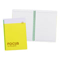 Annior Pastin Soft Spiral Notebook NT-80B9439-A 176x250mm 80 Sheets Yellow Color Edge