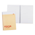 Annior Pastin Soft Spiral Notebook NT-80B9439-D 176x250mm 80 Sheets Pink Color Edge