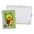 Upset Duck Journal Notebook NT-80B9456-A 148x210mm 96 Sheets Green Fabric Cover With Pen Loop