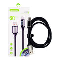 USB Cable A-001U Black Type C - Phones & Accessories