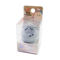 One-Hole Sharpener G024476 With Eraser White Purple Gray Yellow