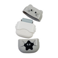 Eraser G134523 With Dust Roller White Purple Gray Yellow