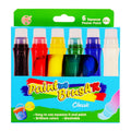 Xingda Paint Brush FB24C 6 Classic Colors 24ml - Arts & Crafts Supplies