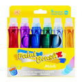 Xingda Paint Brush FB24MT 6 Metallic Colors 24ml - Arts & Crafts Supplies