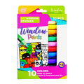 Xingda Glass Paint GP10 10 Colors - Arts & Crafts Supplies