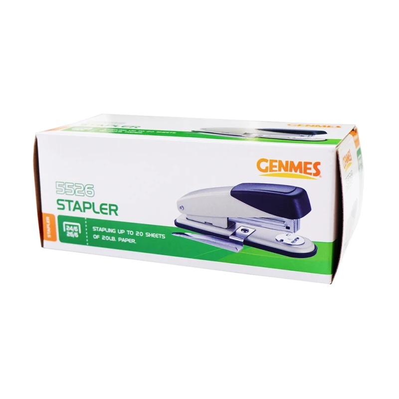 Genmes Stapler No.35 With Remover E508 5526 (Color May Vary) - Staplers