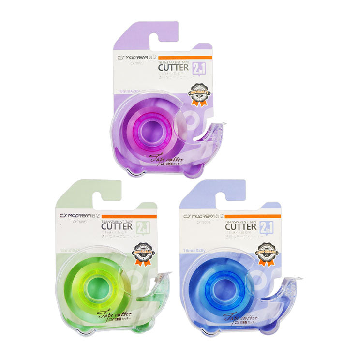 Invisible Tape with Dispenser Transparent 18mmx20m 78003 (color may vary)