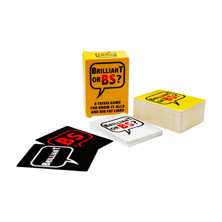 Brilliant Or BS Card Game - Toys & Games
