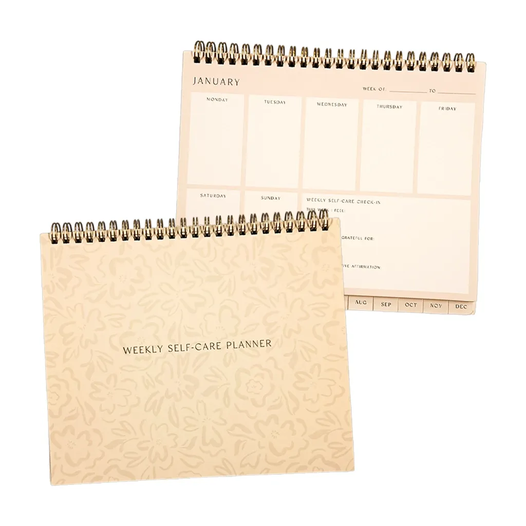 Premiere Notes Undated Selfcare Weekly Planner 21.6x19cm 60 Sheets