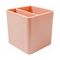Pen Holder 8110 Pink Plastic Square - Desk Sorters & Trays