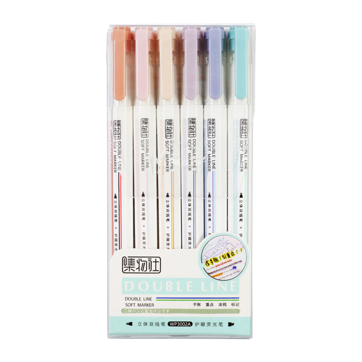 Soft Liner Double Line 6's FD3002A-6 - School & Office Supplies - Writing