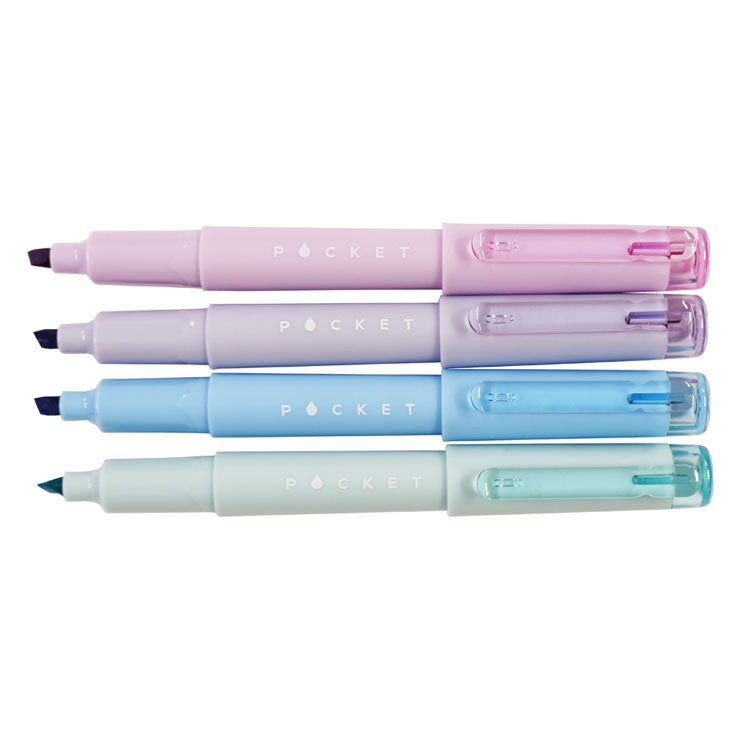 Pocket Highlighter Purple Series 4's HP7510B-4 - School & Office Supplies - Writing