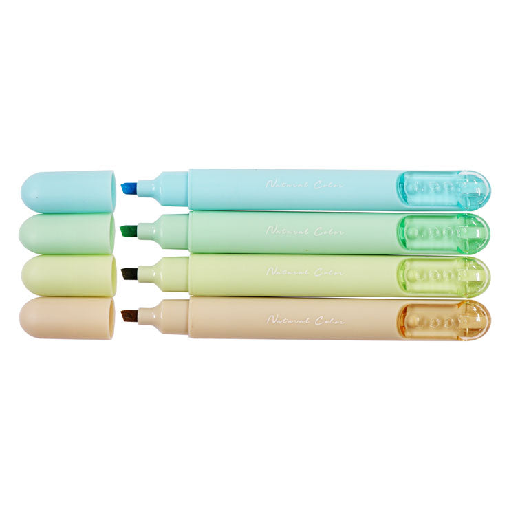 Highlighter Soft Tip Regular 4's HP7390B-4 - School & Office Supplies - Writing