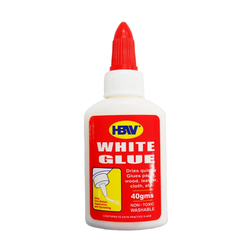 HBW Glue White 40Grams G-40 - Back To School Supplies