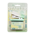 Jtmax Stapler No.35 Mini Gradient 12 Sheets With Staple Wire Jt24092008, Green-White