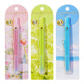 Jianfen Compass Set Metal with Lead Refills 2s 0.5mmx13.5cm Pink Green Blue 8122