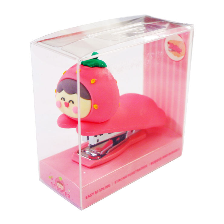 Stapler No.10 Strawberry Design A-93, Pink