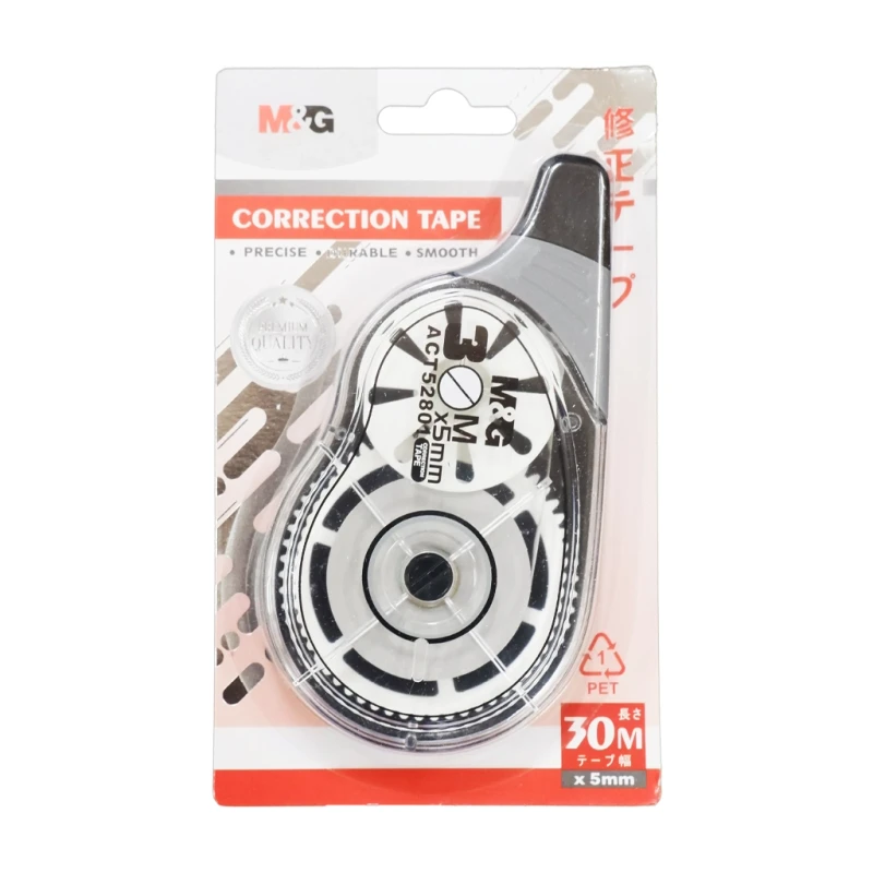 M&G Correction Tape Clear 5mmx30M Act52871 - School & Office Essentials