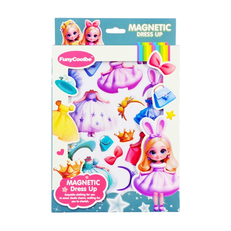 Magnetic Dress Up Princess Jq146807A - Recreation