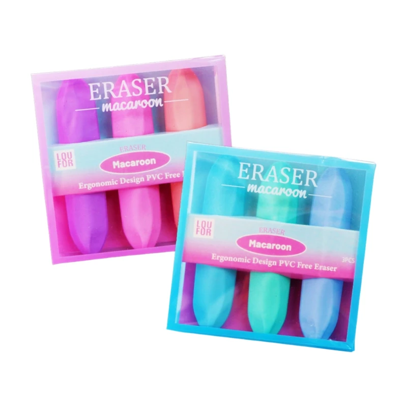 Loufor Eraser B-757 Oval-Shaped TPR