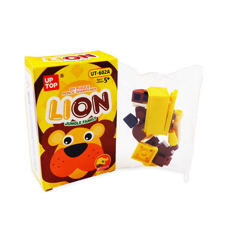 One-Hole Sharpener Lion Diy Puzzle 8mm 602 A