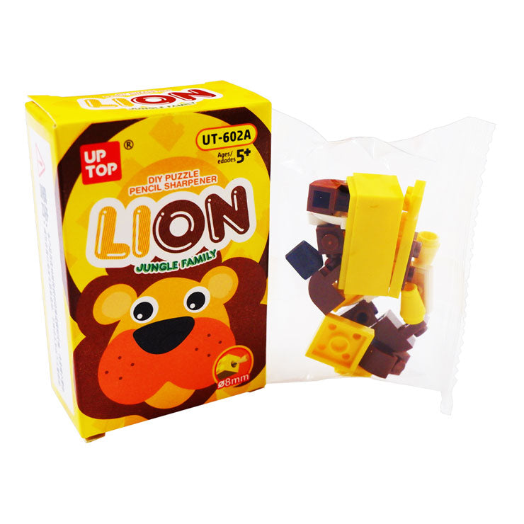 One-Hole Sharpener Lion Diy Puzzle 8mm 602 A