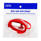 M&G Lanyard 10mm With Clip, AWT92097-RD Red