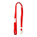 M&G Lanyard 10mm With Clip, AWT92097-RD Red