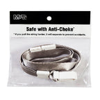 M&G Lanyard 15mm With Clip, AWT92097-GR Gray