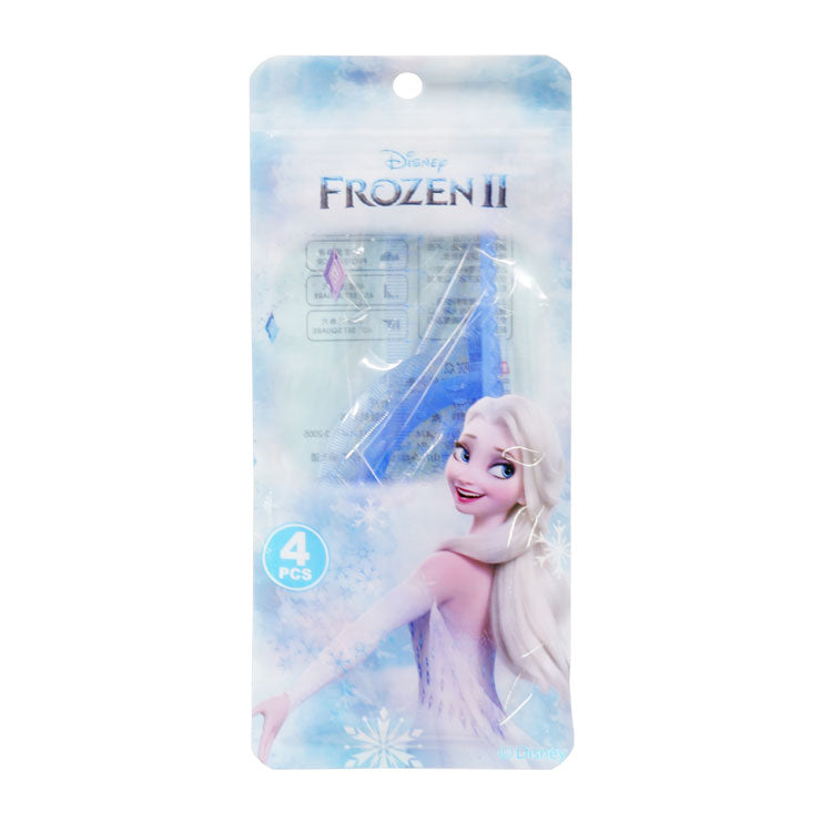 Frozen Math Set 15cm Ruler Protractor 2 Triangles E0099F, Blue
