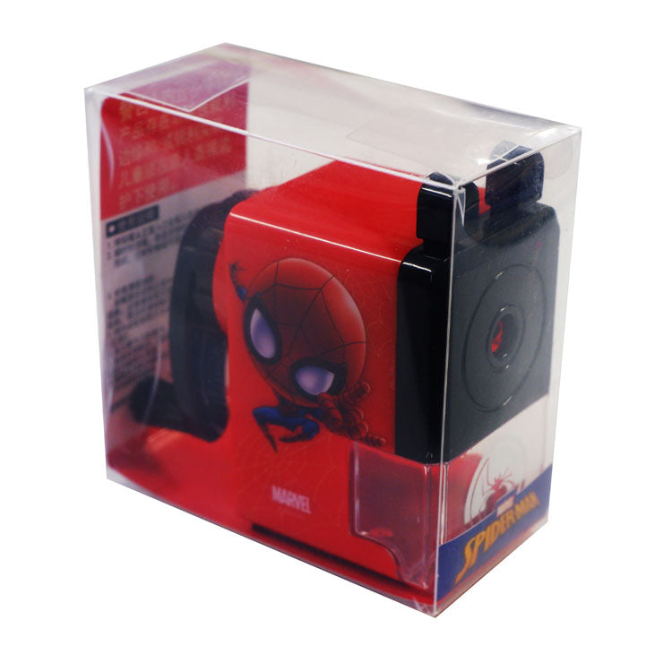 Spiderman Desktop Sharpener Manual Pulling Type A73092-A3X, Red