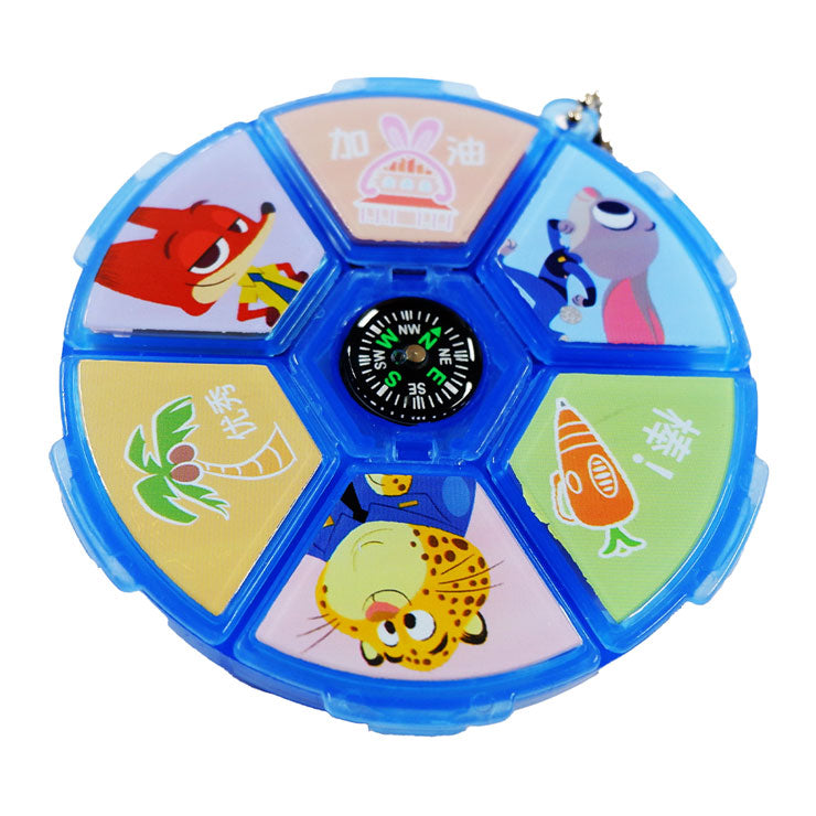 Disney Eraser Set 6's A72049, Assorted Colors