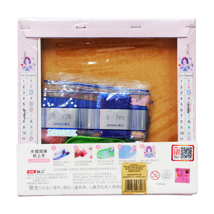 DIY Diamond A90035-W1X Snow White - Arts & Crafts Supplies - DIY