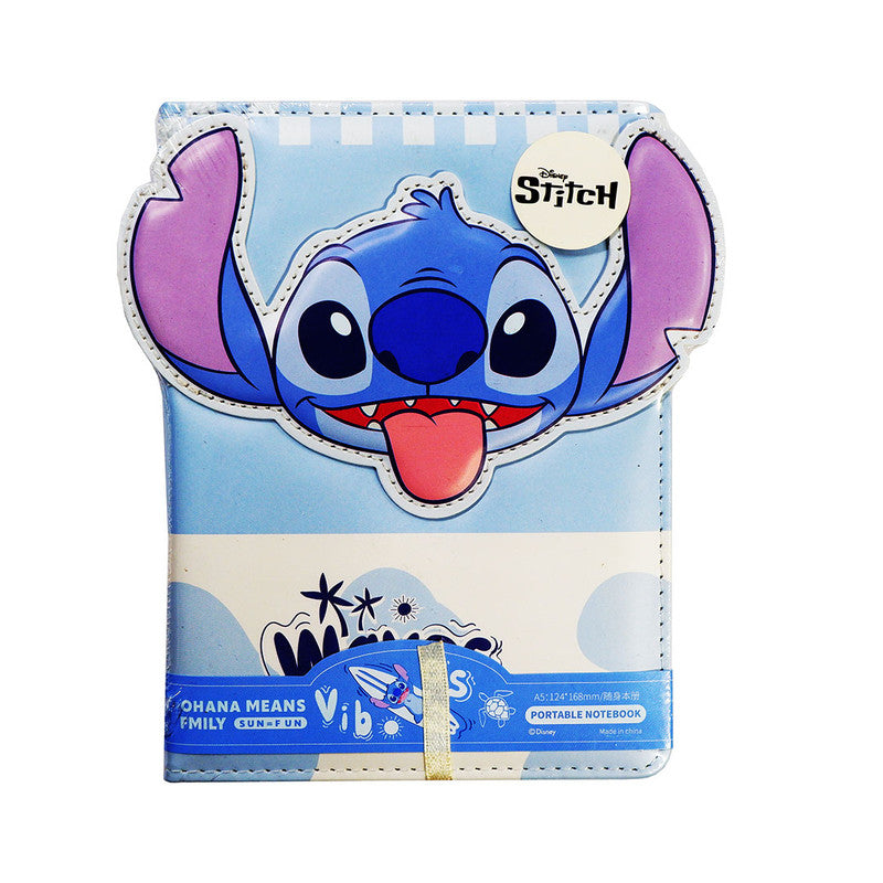 Lilo & Stitch Leather Notebook A5