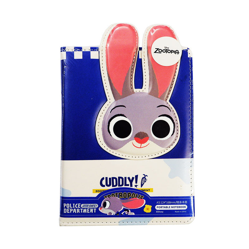 Zootopia Judy Leather Notebook A5