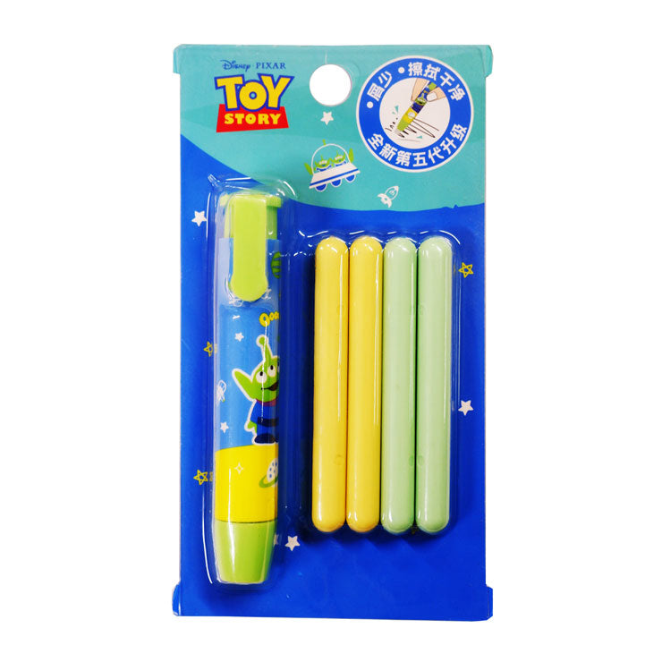 Disney Toy Story Retractable Eraser with 4 Refills A72008-T2S, Blue