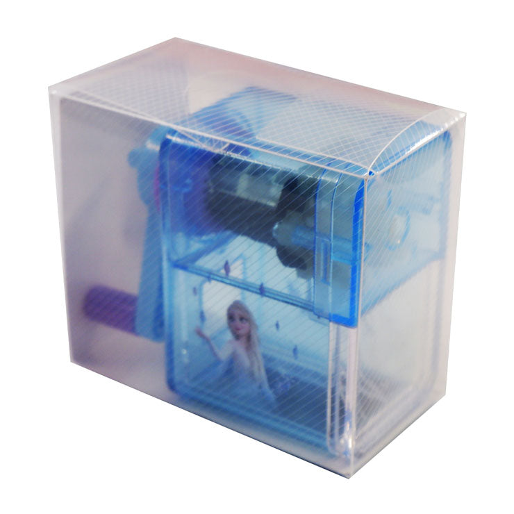 Frozen Desktop Sharpener Manual Pulling Type Transparent Blue A73034-F1X