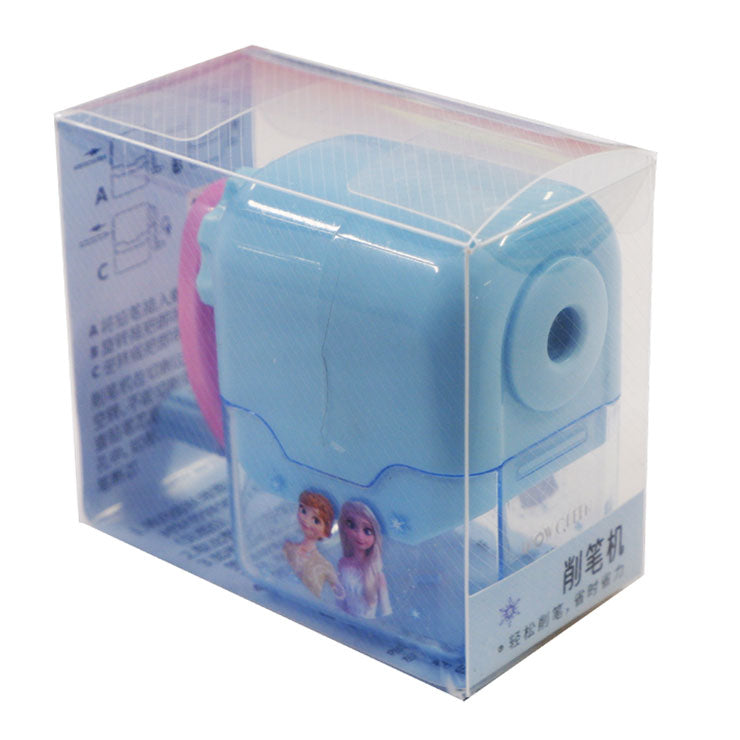 Frozen Desktop Sharpener Manual Pulling Type A74016-F1X, Blue - School Supplies - Sharpeners