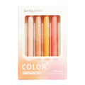 Peach Pink Series Highlighter Set 4's M610-1 - School & Office Supplies - Writing