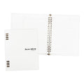 Premiere Notes Ring Binder Refillable Notebook A5 60 sheets - Kraft White