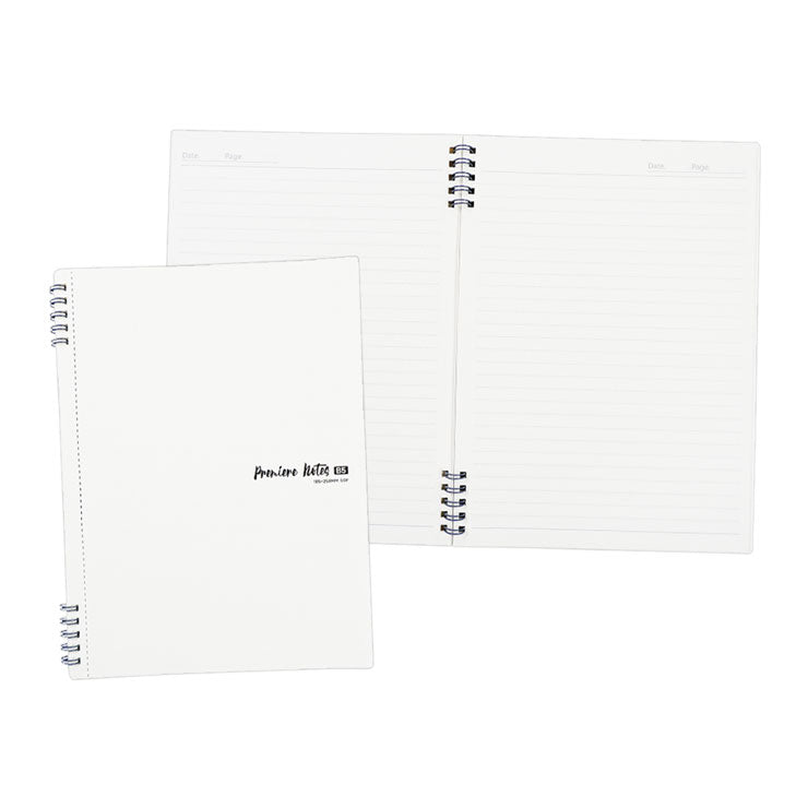 Premiere Notes Split Ring Notebook B5 60 sheets - Kraft White