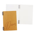 Premiere Notes Split Ring Notebook B5 60 Sheets - Dossier Brown - School & Office Supplies