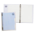 Premiere Notes Refillable Spiral Notebook B5 50Sheets Rose Pastel Blue